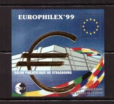 BLOC : CNEP N°29 - EUROPHILEX 1999 " 50eme anniversaire du conseil de l'Europe"