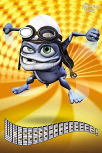 Crazy frog lights affiche - crazy,