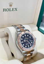 Rolex Yacht-Master 40 126621 18k Everrose Or Avec Cadran Noir D'Occasion B /