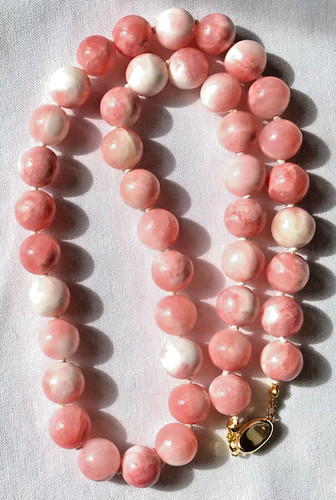 Collier belles perles jade - 🌟collier,