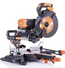 Scie à onglet coulissante filaire Evolution 1600W 110V 255mm R255SMS DB