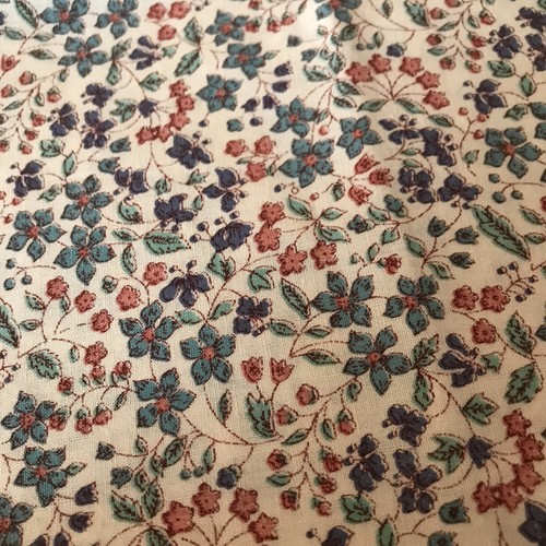 Coupon tissu petites - tissu, fleurs