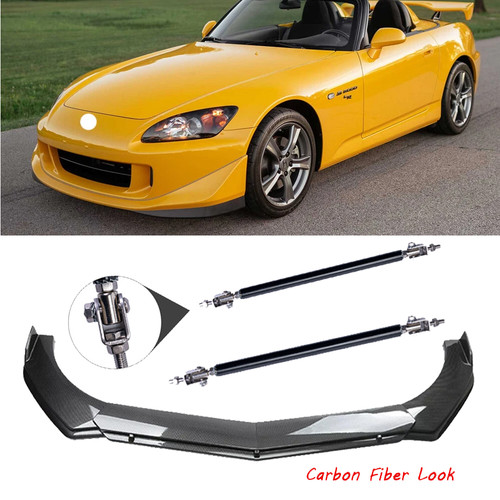 Carbon fiber front bumper - fiber,