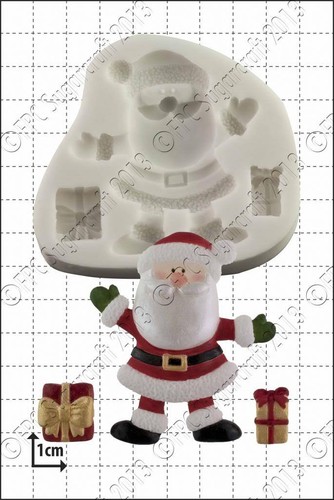 Moule silicone santa - moule,