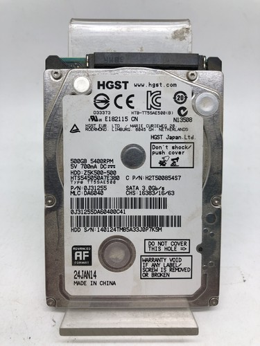 Disque dur interne hgst 500go - disque,