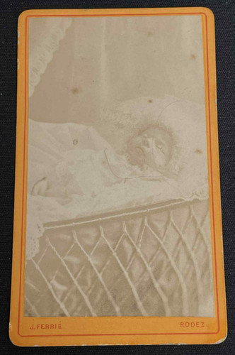 Ancienne photo cdv ferrié a - ancienne, j.ferriÉ