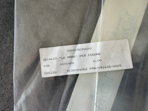 Sticker dosseret selle - sticker,