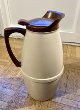 Vintage pichet Tupperware beige et marron
