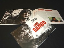 stallone john RAMBO rare dossier presse cinema 40 pages 