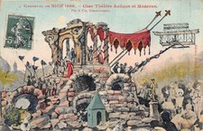CPA 06 CARNAVAL DE NICE 1909 /