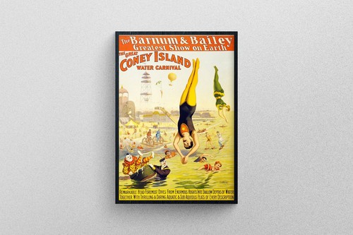 The barnum bailey affiche - bailey,