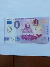 Billet Souvenir 2025 Ballon Panoramique Disney Village anniversaire