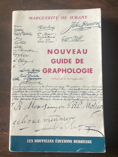 Nouveau guide graphologie - /, m
