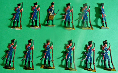 Plats étain zinnfiguren - d'étain,