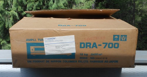 Denon dra 700 - dra-700, receiver