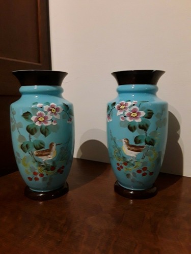 Vases anciens opaline - vases,