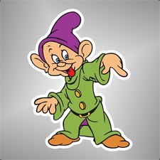 autocollant CHIOT 7 nains