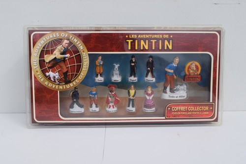 Coffret collector feves tintin - coffret,