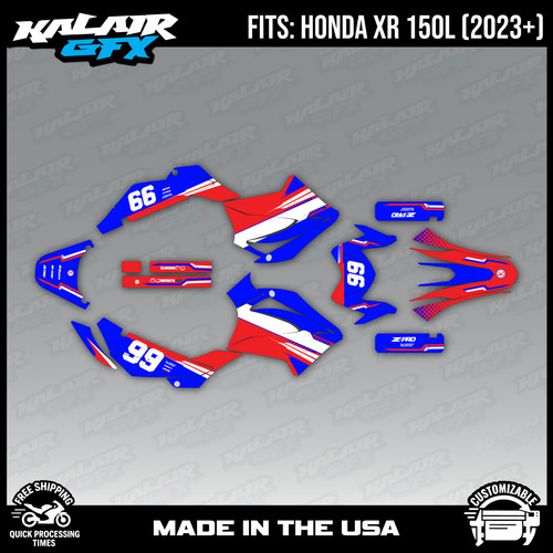 Graphics decal kit for - kit, honda
