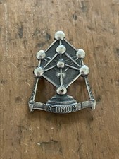 Brussels World's Fair Expo 1958 Atomium Atomic Belgium Pin