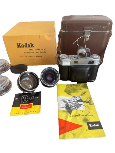 Kodak retina iii full - iii, set