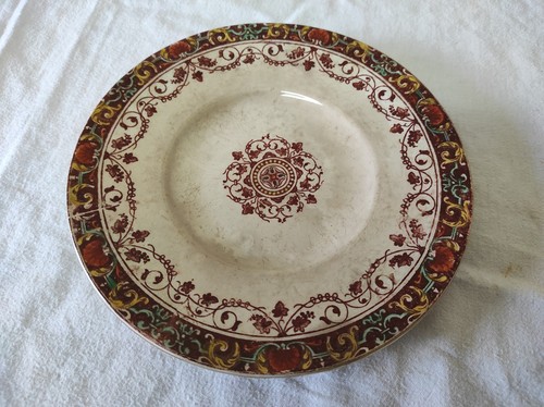 Ancienne assiette dessert - ancienne,