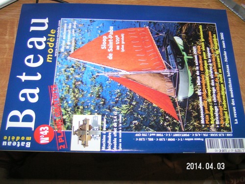 Boat magazine model 43 - model,