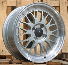 4X Roues 16" style BBS LM 4X100 7.5J + antenne profonde 8.5J pour BMW Série...