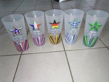 5 verres gobelets bière