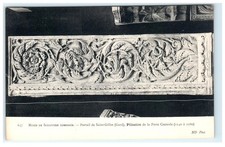 Vintage Lithograph Postcard Pilastre Portail Saint-Gilles Gard France