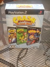 Crash Bandicoot Action Pack PlayStation 2 CIB  Twin Sanity New SEALED PS2 Read!!