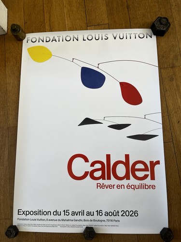 Affiche calder fondation louis - affiche,