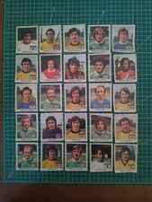 Lot 25 Stickers La Vache Qui Rit - PANINI Serie Complète Avec Michel Platini 