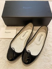 Rare Repetto Black Ballet Flats Size 37.5 (US 7) Women's Shoes - Gently Used