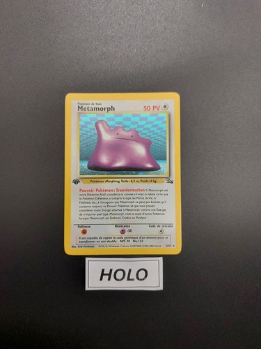 Carte pokémon metamorph - carte,