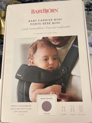 New box baby bjorn - box,