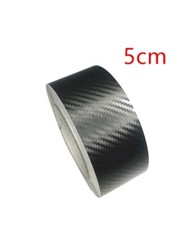 Bande film Vinyle Carbone 3D Rouleau 300 x 5cm Covering Couleur NOIR
