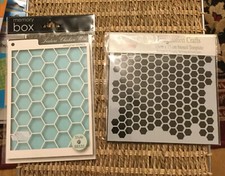 2 gabarits pochoirs fil de