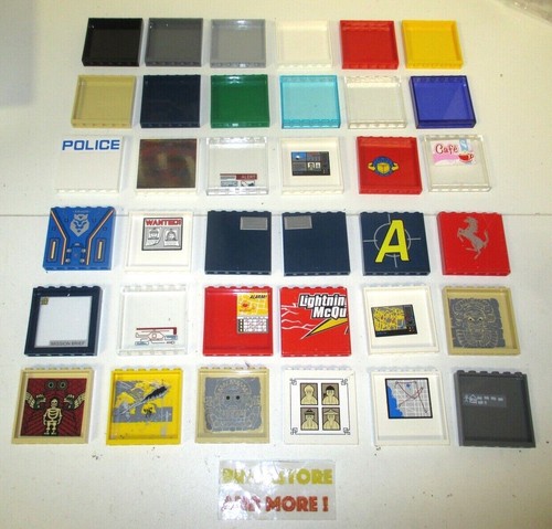 Lego panel panneau 1x6x5 - panel,