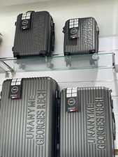 Lot 4 Valise rigide ABS 13/20/24/28" 4 roues bagage à main voyage Georges Rech 