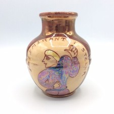 Pot à lait en faïence lustrée de Bavent Tapisserie de Bayeux Louis Desmant