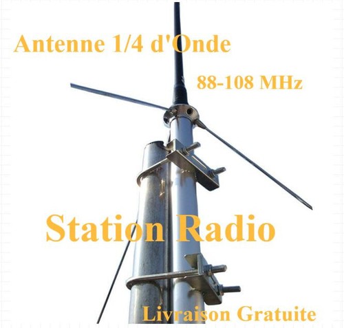 Antenne onde - antenne, 1/4
