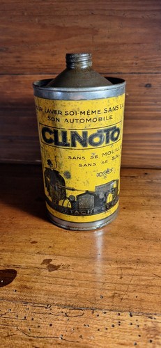 Ancien bidon cylindrique - ancien,