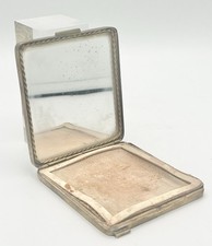 Poudrier vintage rectangulaire