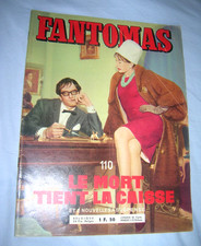 roman photos- FANTOMAS - Horreur - Editions mondiales - Cino del Duca- 1963 -