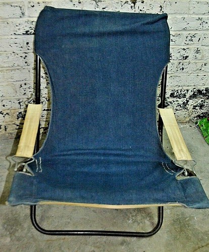 Ancienne chaise camping - ancienne, de