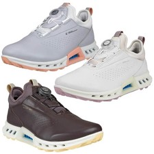 Ecco Femmes 2025 Biom C4 Cuir Pleine Fleur Étanche Boa Crampons Golf Chaussures