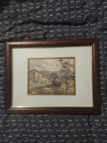 Ancien tableau huile - ancien,