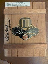 Peter Falk Columbo Signed Unique Cigar Box Awesome 