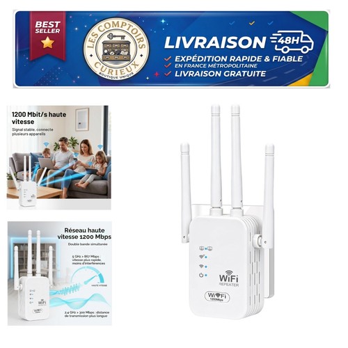 Répéteur wifi puissant - répéteur,